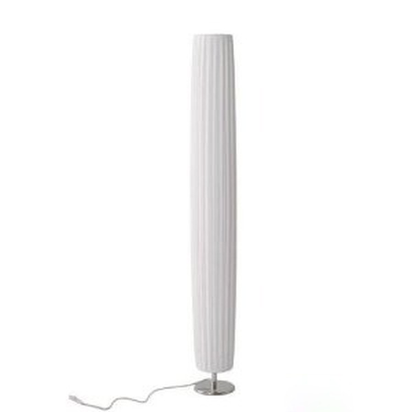 SalesFever Stehlampe Standleuchte Stehleuchte Beleuchtung Weiß Rund 120 cm Modern Neu
