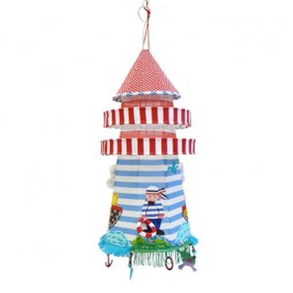 Taj Wood & Scherer Lampe Kinderlampe Ahoy Leuchtturm 70124
